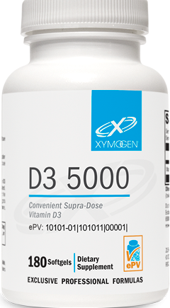 Xymogen D3 5000 180 Softgels