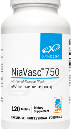 Xymogen NiaVasc™ 750 120 Tablets