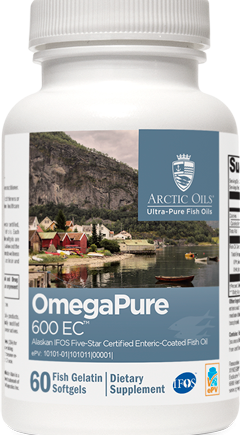 Xymogen OmegaPure 600 EC™ 60 Softgels