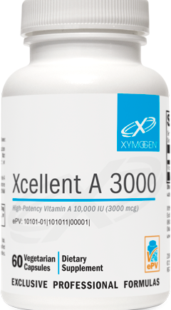 Xymogen Xcellent A 3000  60 Capsules