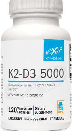 Xymogen K2-D3 5000 120 Capsules