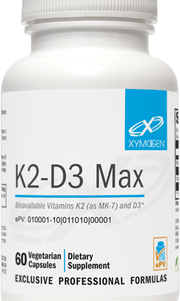 Xymogen K2-D3 Max 60 Capsules